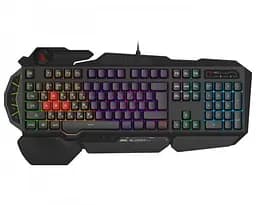 Клавиатура Bloody B310N Black, USB, игровая, неоновая подсветка, эффекты "дыхания"