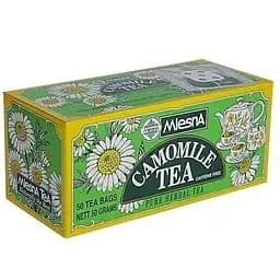 Чай трав'яний Mlesna з ромашкою в пакетиках паперова коробка 50 г