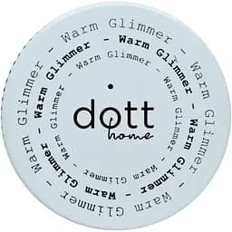 Парфумована соєва свічка Dott Home Warm Glimmer 15 г