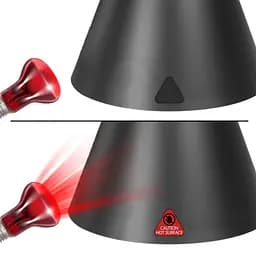 Світильник глибокий рефлекторний з Wi-Fi Repti-Zoo Smart Wi-Fi Deep Lamp M 100W (ZRL04D) - мініатюра 5