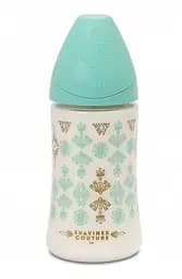Бутылочка для кормления Suavinex Couture, 270 мл, зеленый (304149)
