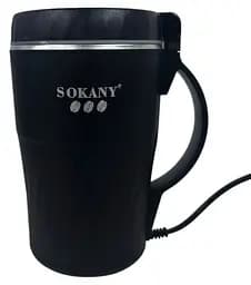 Электрическая кофемолка ​​​​​​​Sokany SK-04024 для дома  300Вт роторный измельчитель кофейных зерен Черный