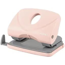 Діркопробивач Axent Welle-2 Pastelini з пластиковим верхом 20 аркушів рожевий (3820-10-A)