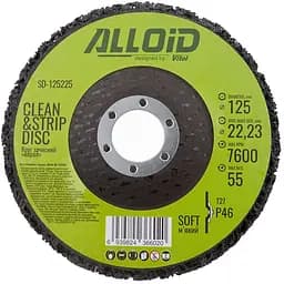 Круг зачисний Alloid Building Tools корал м'який 125х22.2 мм (SD-125225)