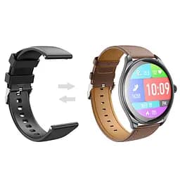 Смарт-годинник Hoco Smart Watch Y22 Amoled Smart sports watch (call version) Black - мініатюра 5