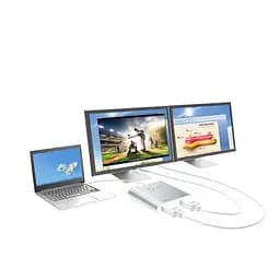 Адаптер J5create USB-A - 2 HDMI (M/F), Silver (JUA365-N) - мініатюра 7