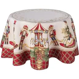 Скатерть гобелен Lefard Щелкунчик 140x140 см (732-374)