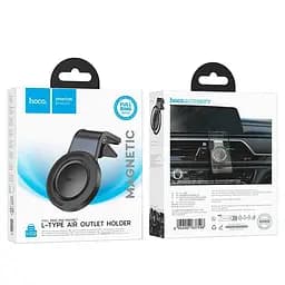 Тримач Hoco Show ring magnetic Car holder H59 L Type air outlet 4.3-7" - мініатюра 2