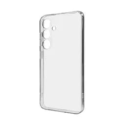 Прозрачный чехол для Samsung Galaxy S24 5G (SM-S921) с защитой камеры, тонкий, силиконовый, бесцветный, ударостойкий, противоударный бампер c закрытой камерой, ArmorStandart (ARM72535)