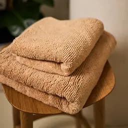 Рушник MBM HOME Шепіт 70x140 см коричневий (BT-21 L BROWN) - мініатюра 13
