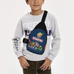 Сумка через плечо детская Roblox 29х17 см сумка слинг для мальчика (01960)