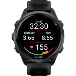 Смарт-годинник Garmin Forerunner 570 42mm Slate Gray Aluminum w. Translucent Black/Black Band (010-02970-00) - мініатюра 5