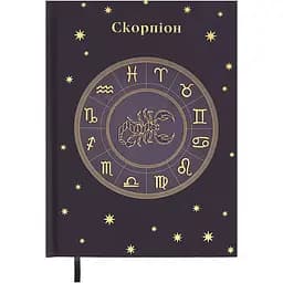Щоденник недатований Buromax Zodiak поліграфічний A5 336 сторінок бузковий (BM.20670-26)