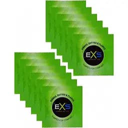 Презервативи EXS Ribs and Dots Точково-ребристі 12 шт. 