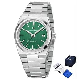 Наручные часы мужские PD-1753 Silver-Green Pagani Design acs0031192