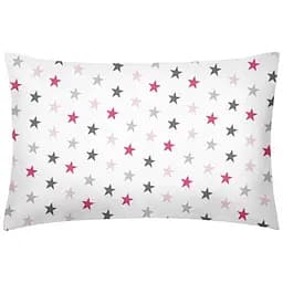Набір наволочок Cosas R&G stars 40х60 см сірий (SetPillow_StarGreyRose_Grey_40х60) - мініатюра 1