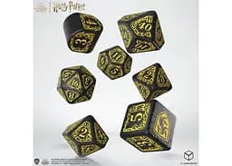 Набір кубиків Harry Potter. Hufflepuff Modern Dice Set - Black , 7 шт. (190142/2023/4/A) - мініатюра 2