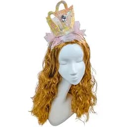 Корона Снегурочка блестящая