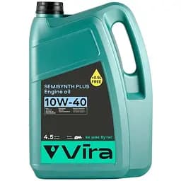 Моторна олива VIRA Semisynthetic Plus 10W-40 4,5 л (VI0357)