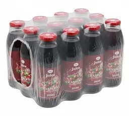 Сік Журавлиний 0,300 мл. 12 шт. в упаковці