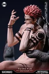 Фігурка колекційна SGS Studio Магічна битва Сукуна Jujutsu Kaisen Sukuna 28 см SGS S - мініатюра 8