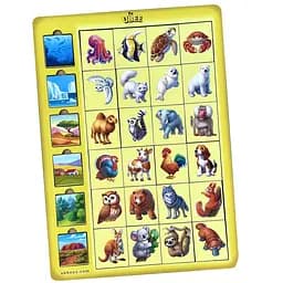 Дерев'яний дитячий сортер "Асоціації тварини" (ПСД300) PSD300