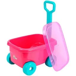 Детская яркая тележка Technok Toys 1386 с мягкими колесами