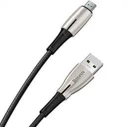 Кабель Baseus Waterdrop Cable USB to MicroUSB 4A 1m CAMRD-B01 Black