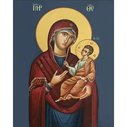 Алмазная мозаика Strateg ПРЕМИУМ Божья Матерь размером 30х40 см (HEG86029)