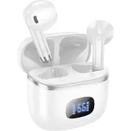 Наушники беспроводные Hoco EQ1 Music Guide True Wireless BT Headset белые 6931474798503