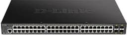 Комутатор мережевий D-Link DGS-1250-52XMP