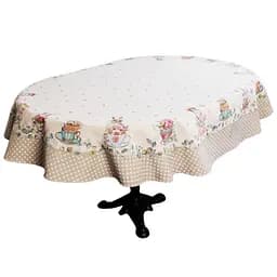 Скатерть Прованс Очарование овальная гобелен 135х180 см (44016)