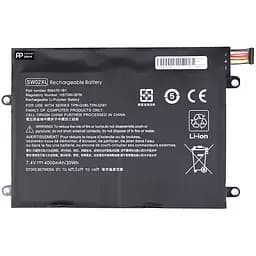 Акумулятор для ноутбуків HP X2 210 G2 (SW02XL) 7.4V 4000 mAh