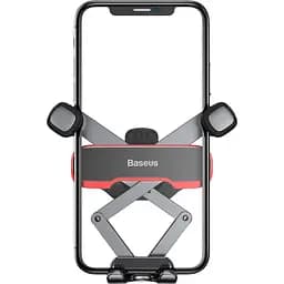 Автотримач Baseus Mr Hui Gravity Black/Red (SUYL-HU01) [134762] - мініатюра 4
