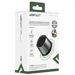 Bluetooth Колонка Acefast K8 + Бездротовий зарядний пристрій 15W Black - мініатюра 5