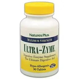 Комплекс для поліпшення травлення NaturesPlus Ultra-Zyme 90 таблеток