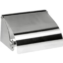 Тримач для туалетного паперу Bemeta Hotel з кришкою нержавіюча сталь хром 105112315 Нержавіюча сталь