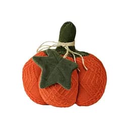 Декоративний текстильний виріб Прованс Гарбуз Small помаранчевий 15 см (35118)
