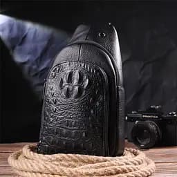 Чоловіча шкіряна сумка Vintage 17х30х8 см sum0022417 - мініатюра 7