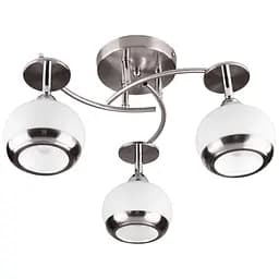 Люстра стельова Brille для коридору E14 40W PN (HTL-301C/3)