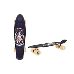 Скейт "Пенні борд" Bambi SC20402 PU колеса, 56 см Бежевий