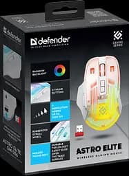 Комп'ютерна миша Defender Astro Elite GM-056 White 52056 teh0022123 - мініатюра 5