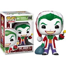 Фигурка Funko Pop Фанко Поп Супер герои Джокер Super Heroes Holidays Joker 10 см SН J 358