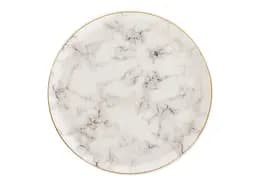 Тортівниця Alba ceramics Marble на ніжці з кришкою 30 см сіра (769-024) - мініатюра 3