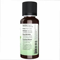 Олія касії Now Essential Org Cinnamon Cassia Oil 30 ml - мініатюра 3