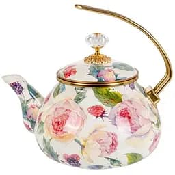 Чайник емальований Peony elmani з кришкою 2.2 л (763-046)