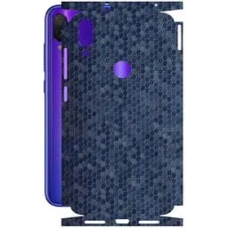 Захисна плівка StatusSKIN для Xiaomi Mi Play Корпус Вініл Соти сині