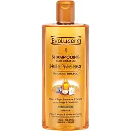 Шампунь Evoluderm для сухого волосся зміцнюючий з цінними оліями 400 мл