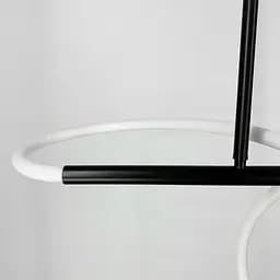 Чорна видовжена люстра ELISION з гнучкою LED стрічкою Line.F Довжина 120 см - мініатюра 9