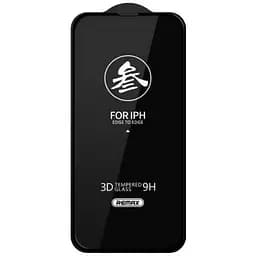 Захисне скло Remax 3D (GL-27) для Apple iPhone 13 / 13 Pro / 14 / 16e / 17e (6.1) Чорний - мініатюра 2